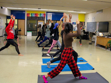Yoga classes
